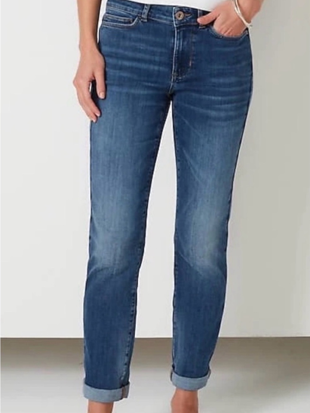 J. Jill Boyfriend Jeans in Blue Wash